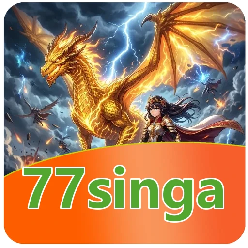 Ilustrasi aplikasi 77singa di Android